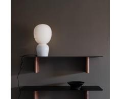 Tischleuchte Belid, Buddy, Weiß, für Wohnzimmer, Glas Design