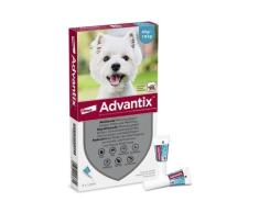 4x1,0 ml Advantix® 100 Spot-on für Hunde >4-10kg