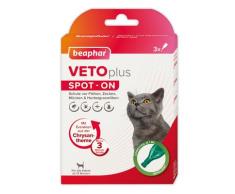 3x1ml beaphar VETOplus SPOT-ON für Katzen