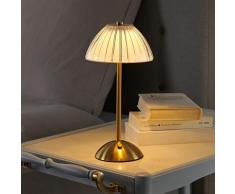 LED-Tischleuchte im Messinglook Eldo