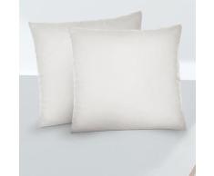 biberna Feinjersey-Kopfkissenbezug Doppelpack grau, 2x 80x80 cm