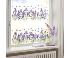 Fensterbild "Lavendel" selbstklebend 2er-Set Eldo