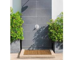 WENKO Baderost Mod. Indoor & Outdoor Bambus, 100 x 50 cm, für Dusche, Bad & Pool