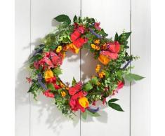 Türkranz Frühling mit Tulpen & Schmetterlingen Eldo
