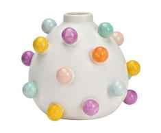 Vase mit Kugeln aus Keramik