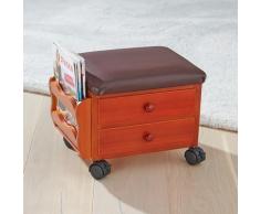 Hocker mit Stauraum rollbar Eldo