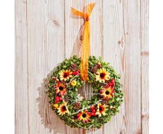 Kunstblumenkranz Buchsbaum mit Sonnenblumen Eldo