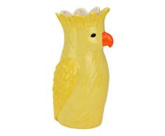 Vase "Papagei" gelb