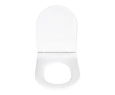 WENKO Premium WC-Sitz Habos, Thermoplast weiß, mit Absenkautomatik