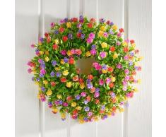 Kunstblumenkranz Buchsbaum "Sommer" Eldo