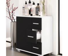 VCM Midischrank "Zalo XL" Schwarz