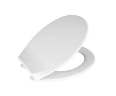 WENKO Premium WC-Sitz Mod. Kos Weiß, recycelbarer Thermoplast, mit Absenkautomatik
