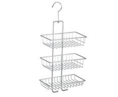 WENKO Exclusiv Duschcaddy Mod. Nivala 3 Ablagen, Chrom