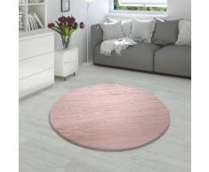 Hochflor-Teppich RABBIT 780 Pink Rund Paco Home