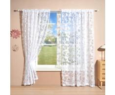 Gardine mit Raffhalter 2er-Set 140x230cm Eldo