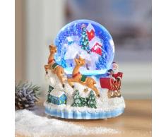 LED-Schneekugel mit Musik