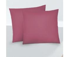 biberna Feinjersey-Kopfkissenbezug Doppelpack brombeer, 2x 80x80 cm