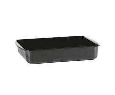 Emaille-Auflaufform 41 x 32 cm schwarz KARL KRÜGER