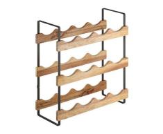 Flaschenregal „York Lava“ 3 Etagen METALTEX