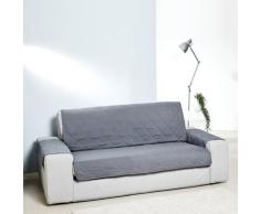Sofaüberwurf 2-Sitzer grau, 223 x 179 cm