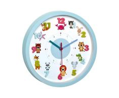 Kinder-Wanduhr „Little Animals“ Ø 30,9 cm TFA Dostmann