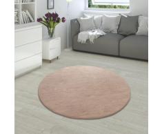 Hochflor-Teppich RABBIT 780 Beige Rund Paco Home
