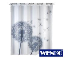 WENKO Anti-Schimmel Duschvorhang Astera Flex, Textil (Polyester), 180 x 200 cm, waschbar