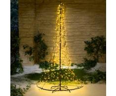 LED-Lichterbaum 180 cm mit Glitzereffekt, Gainsborough