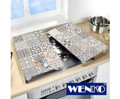 WENKO Herdabdeckplatten Universal Kachel 2er-Set, für alle Herdarten