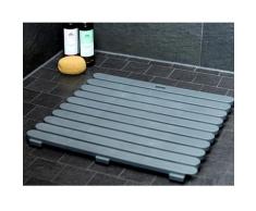 WENKO Duschmatte Indoor & Outdoor Grau 55 x 55 cm
