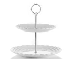 Etagere „Luxe“ 2-stufig weiß Price & Kensington