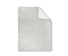 biberna Sherpa Wohndecke offwhite, 150x200 cm