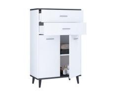 VCM Seitenschrank "Landos" Anthrazit