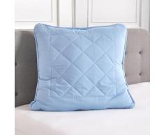 Kopfkissen versteppt hellblau 80x80cm Eldo