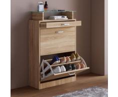 VCM Schuhschrank "Sipos M" Sonoma-Eiche