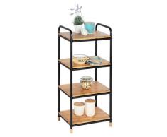 Regal Loft 4 Etagen aus Bambus WENKO