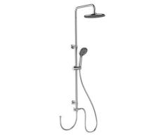 Duschsystem Watersaving Chrom höhenverstellbar WENKO
