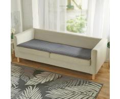 Sofa-Sitzauflage 3-Sitzer dunkelgrau