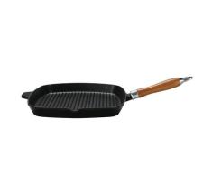 Grillpfanne 28 x 28 cm Rustica mit Kirschholzgriff KARL KRÜGER