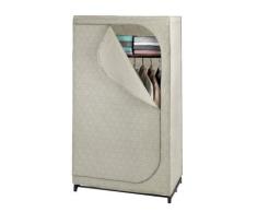 WENKO Kleiderschrank Mod. Balance mit Ablage, Stoffschrank, Faltschrank