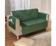Sofaüberwurf 2-Sitzer grün 120 x 150 cm Eldo