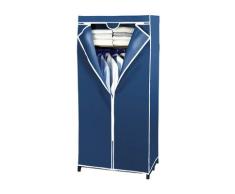 WENKO Kleiderschrank Air mit Ablage, Stoffschrank, Faltschrank