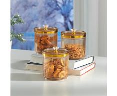Snackbox mit Deckel 3er-Set Eldo