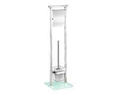 Stand WC-Garnitur "Debar" Edelstahl matt WENKO