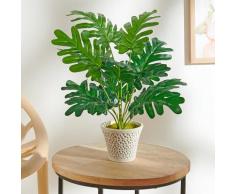 Kunstpflanze Monstera-Palme im Topf