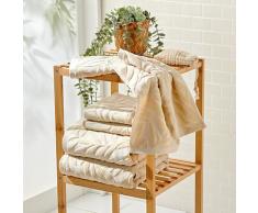 Badetuch beige 70x140 cm