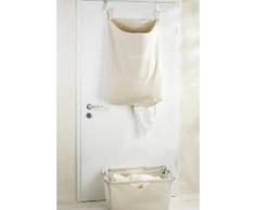 WENKO Über-Tür Wäschesammler Canguro Beige, 65 l