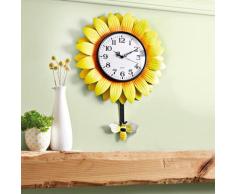 Wanduhr "Sonnenblume" Eldo