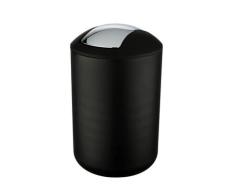 Kosmetikeimer „Brasil“, 6,5 L, schwarz WENKO