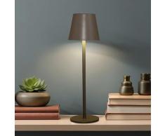 LED Tischleuchte 36 cm Mattgrau
